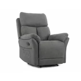 Hades Relax Kényelmi Szürke Szövet Dönthető Fotel