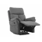 Hades Relax Kényelmi Szürke Szövet Dönthető Fotel