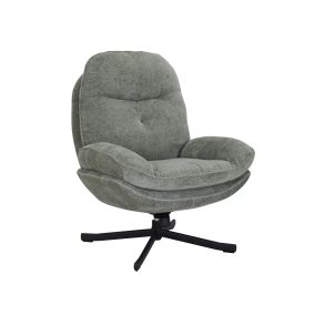 Harper Comfort 360° Forgó Fotel Szövet Olíva Fém