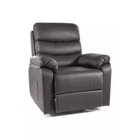 Hektor M Elektromos Masszázs Relax Fotel Műbőr Fekete