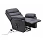 Hektor M Elektromos Masszázs Relax Fotel Műbőr Fekete