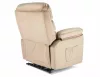 Hektor M Elektromos Bársony Relax Fotel Bézs Masszázsfunkcióval
