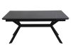 Imperia 180 Kihúzható Kerámia Étkezőasztal Matt Fekete