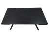 Imperia 180 Kihúzható Kerámia Étkezőasztal Matt Fekete