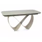   Infinity Ceramic Bővíthető Étkezőasztal Travertine Kerámia Bézs Matt Kasmír