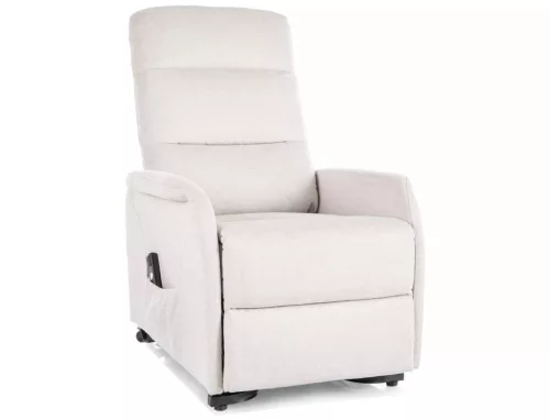 Jupiter M Brego Elektromos Relax Masszázsfotel Világos Bézs