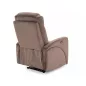 Kronos Velvet Elektromos Relax Fotel Bársony Cappuccino