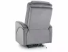 Kronos Velvet Elektromos Relaxációs Fotel USB Csatlakozóval Szürke