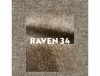 Lagos D étkezőszék Raven szövet latte diófa fém vázzal