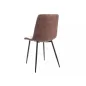 Look Modern Műbőr Étkezőszék Barna Steppelt