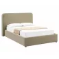   Lumia Velvet Ágyneműtartós Ágy Bluvel Aksamit Sötét Bézs
