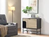 Mago K3 Modern Tölgy-Fekete Komód Laminált Lappal