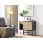 Mago K3 Modern Tölgy-Fekete Komód Laminált Lappal