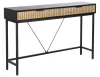 Konsolka Mago KS1 Tölgy-Fekete Matt Konzolasztal Laminált Lappal
