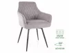 Marlo Brego Forgó Étkezőszék Szürke Szövettel