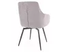 Marlo Brego Forgó Étkezőszék Szürke Szövettel