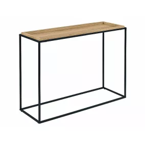 Merida C Tölgy-Fekete MDF Konzolasztal