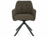 Metro Bjorn Forgó Szék Olívazöld Szövet Fekete Vázzal