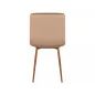 Mila D Bársony Étkezőszék Bézs Tölgy Fém Lábakkal