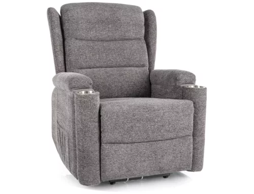 Minos Raven Elektromos Relax Fotel Szürke