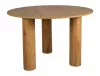 Montana kerek étkezőasztal MDF tölgy furnér 120 cm