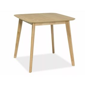 Mosso III Négyzetes Tölgyfa Étkezőasztal