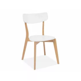 Mosso Skandináv Tölgy-Fehér MDF Étkezőszék