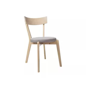 Nelson Skandináv Tölgy Szék Szürke Szövet Kárpittal