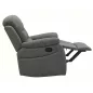 Neron Relax Állítható Szövet Fotel Szürke