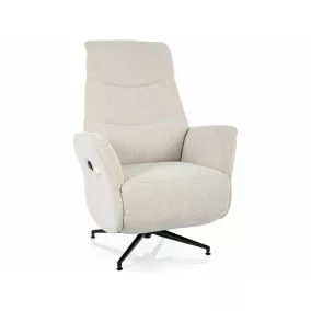 Nestor Raven Elektromos Relax Fotel Raven Szövet Bézs