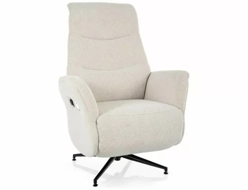 Nestor Raven Elektromos Relax Fotel Raven Szövet Bézs
