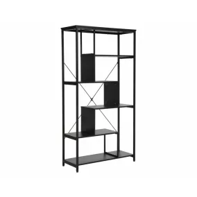 Net A Modern Laminált Fekete Polcos Állvány