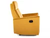 Nikos Velvet Kinyitható Bársony Relax Fotel Curry