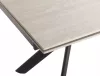 Norton Kihúzható Kerámia Étkezőasztal Bézs/Fekete
