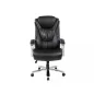 Consul Premium Forgószék Fekete Műbőr TILT Mechanikával