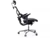 EQ-1 ergonomikus forgószék hálós fekete 4D kartámasszal