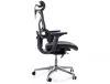 EQ-1 ergonomikus forgószék hálós fekete 4D kartámasszal