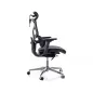 EQ-1 ergonomikus forgószék hálós fekete 4D kartámasszal
