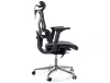 EQ-1 ergonomikus forgószék hálós fekete 4D kartámasszal