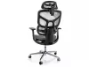 EQ-1 ergonomikus forgószék hálós háttámlával szürke 4D kartámasszal