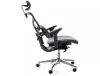 EQ-1 ergonomikus forgószék hálós háttámlával szürke 4D kartámasszal
