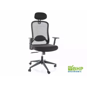 Q-050 Ergonomikus Hálós Forgószék Fejtámlával