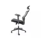 Q-050 Ergonomikus Hálós Forgószék Fejtámlával