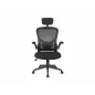 Q-060 Ergonomikus Hálós Forgószék Fekete