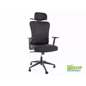 Q-080M Ergonomikus Forgószék Fekete