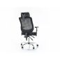 Q-118R Ergonomikus Hálós Forgószék Fekete/Ezüst Multiblock