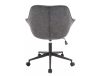 Q-213 Brego Ergonomikus Forgószék Szürke Szövet Párnázott Irodai