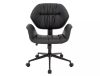 Q-214 Ergonomikus Műbőr Forgószék Fekete TILT