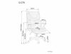 Q-278 Ergonomikus Forgószék Barna Szövet TILT Mechanikával