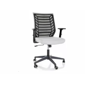 Q-320R Ergonomikus Hálós Forgószék Szürke-Fekete